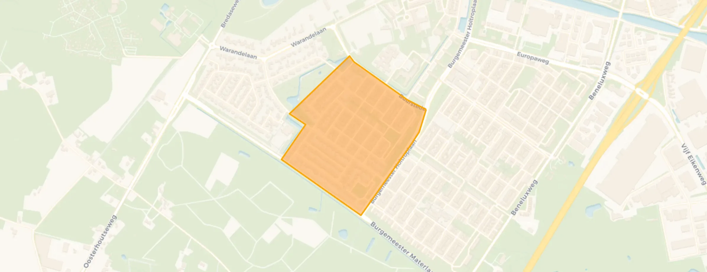 Buurt Componistenbuurt, Oosterhout