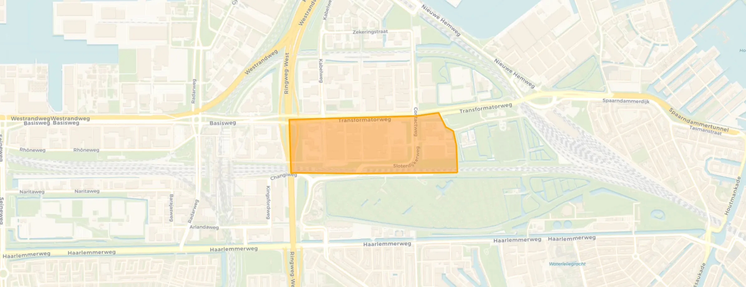 Kaart van Contactbuurt