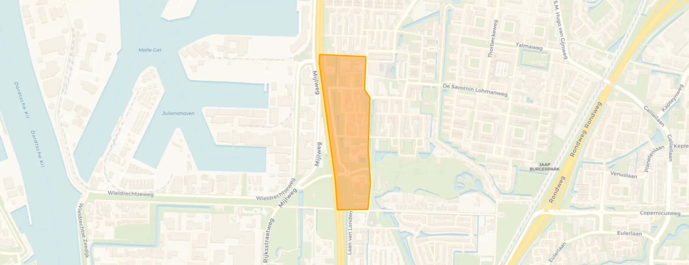Buurt Cornelis Evertsenstraat en omgeving, Dordrecht