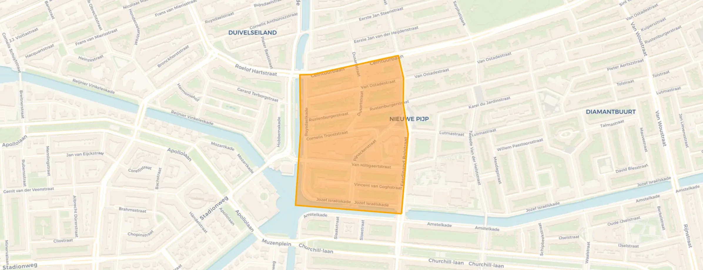 Buurt Cornelis Troostbuurt, Amsterdam