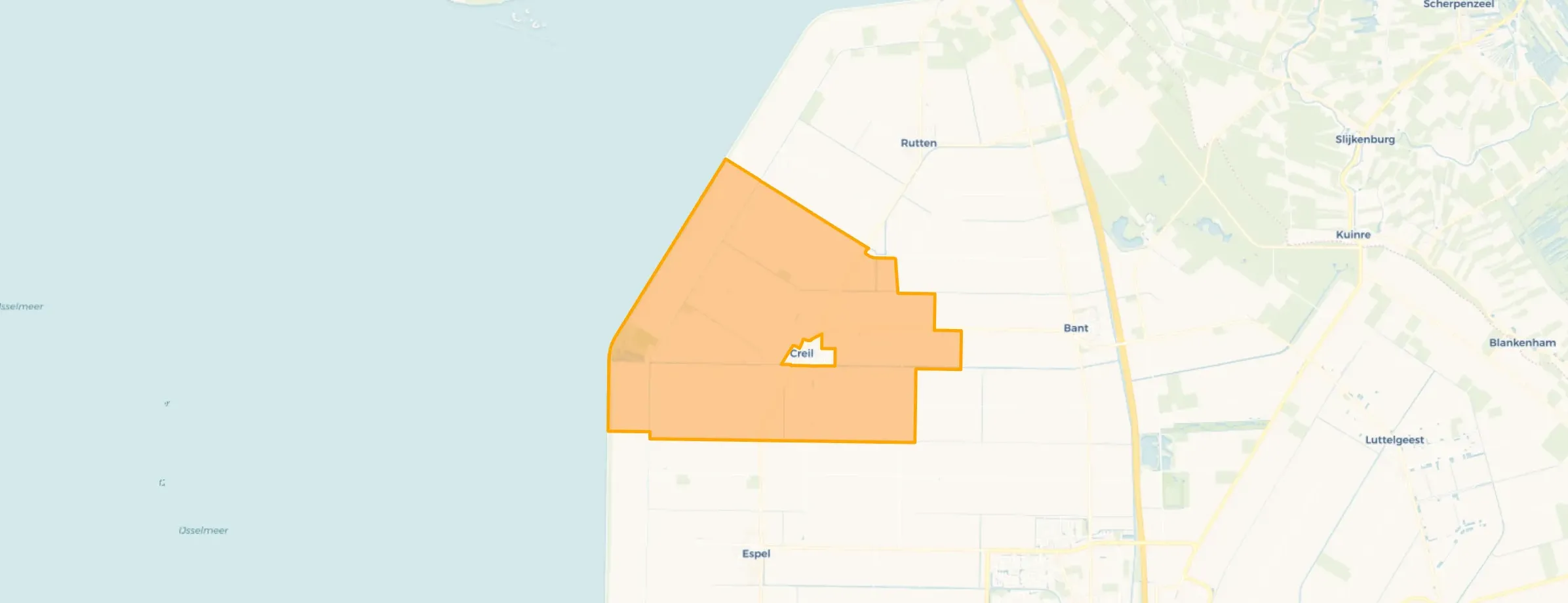 Buurt Creil-landelijk gebied, Creil