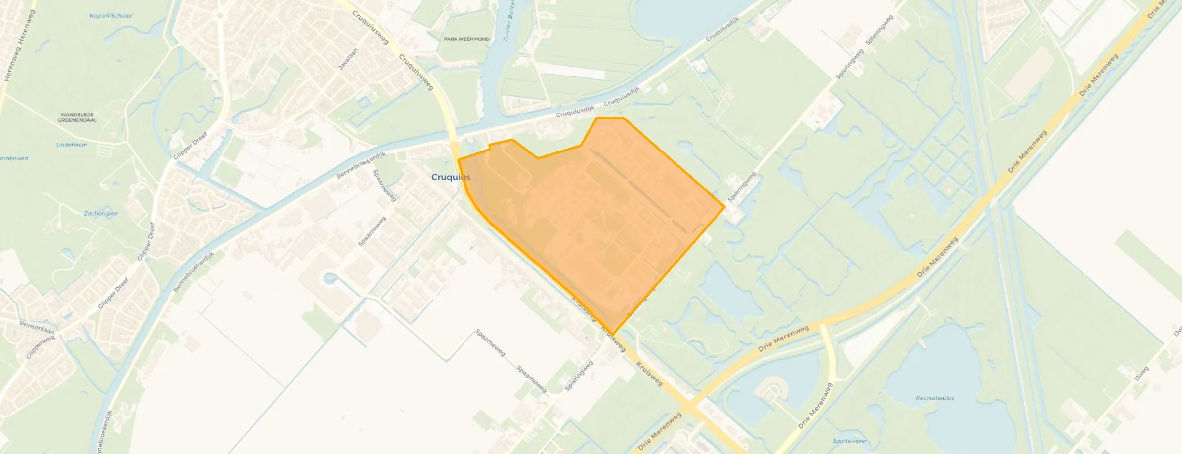 Buurt Cruquius Cruquiushoeve, Cruquius