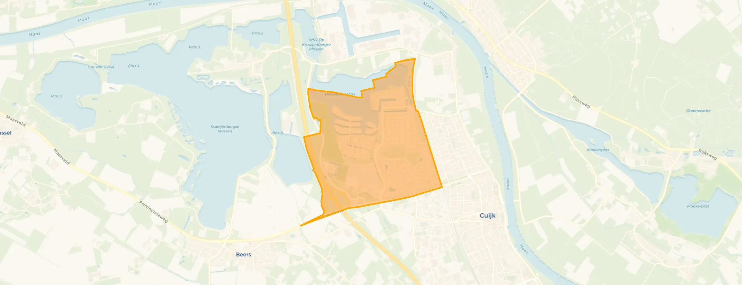 Buurt Cuijk Heeswijkse Kampen, Cuijk