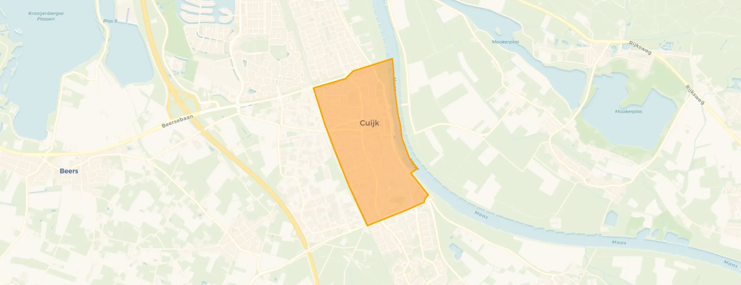 Buurt Cuijk kern, Cuijk