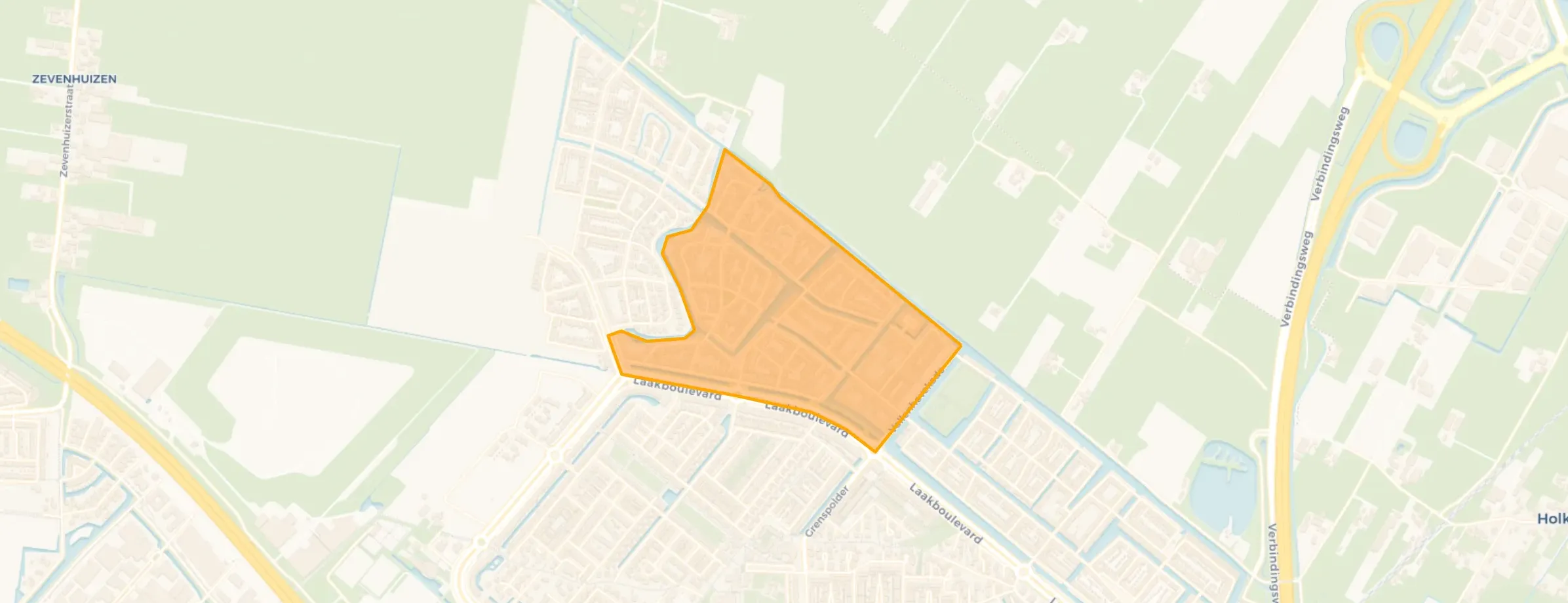Kaart van De Baken