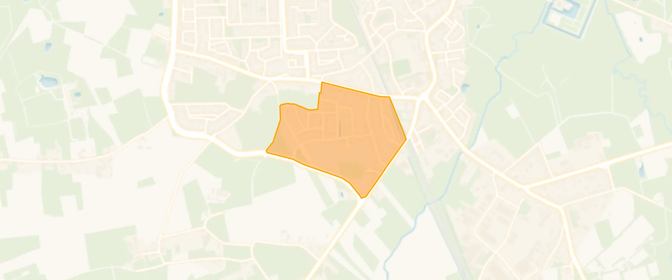 Map of De Bulders Oost