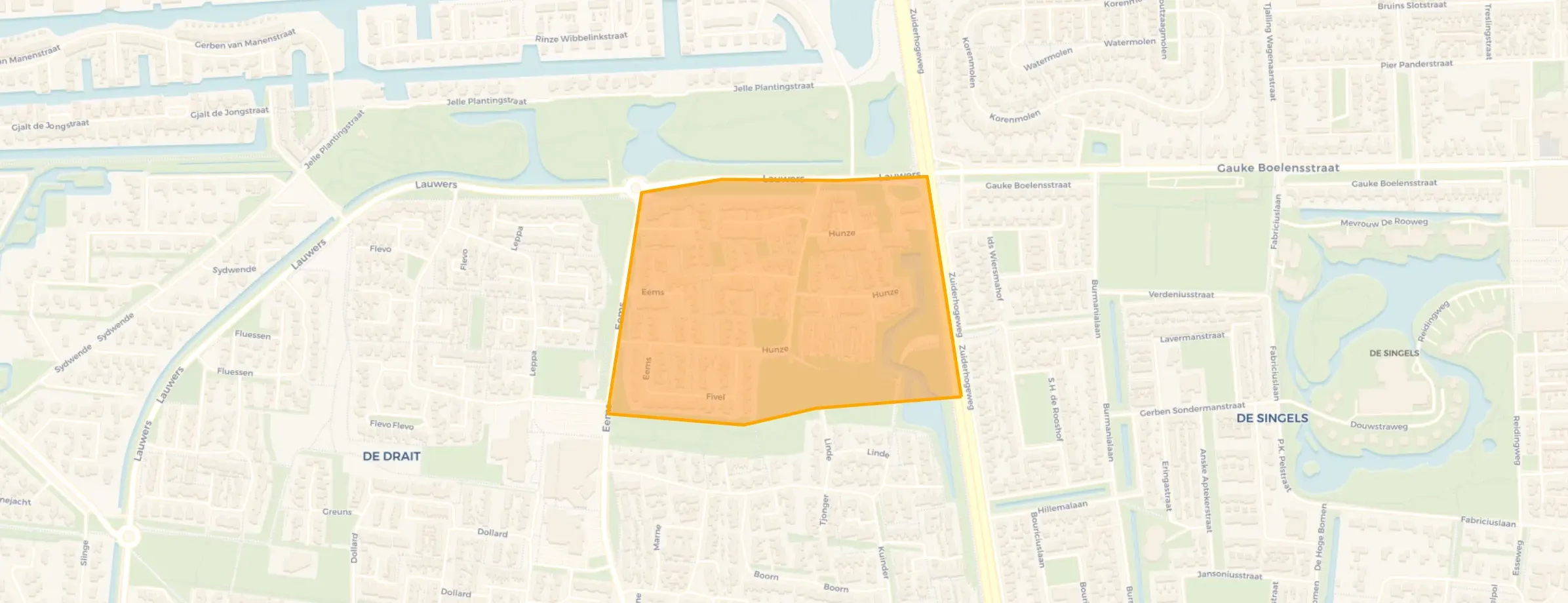 Buurt De Drait noordoost, Drachten