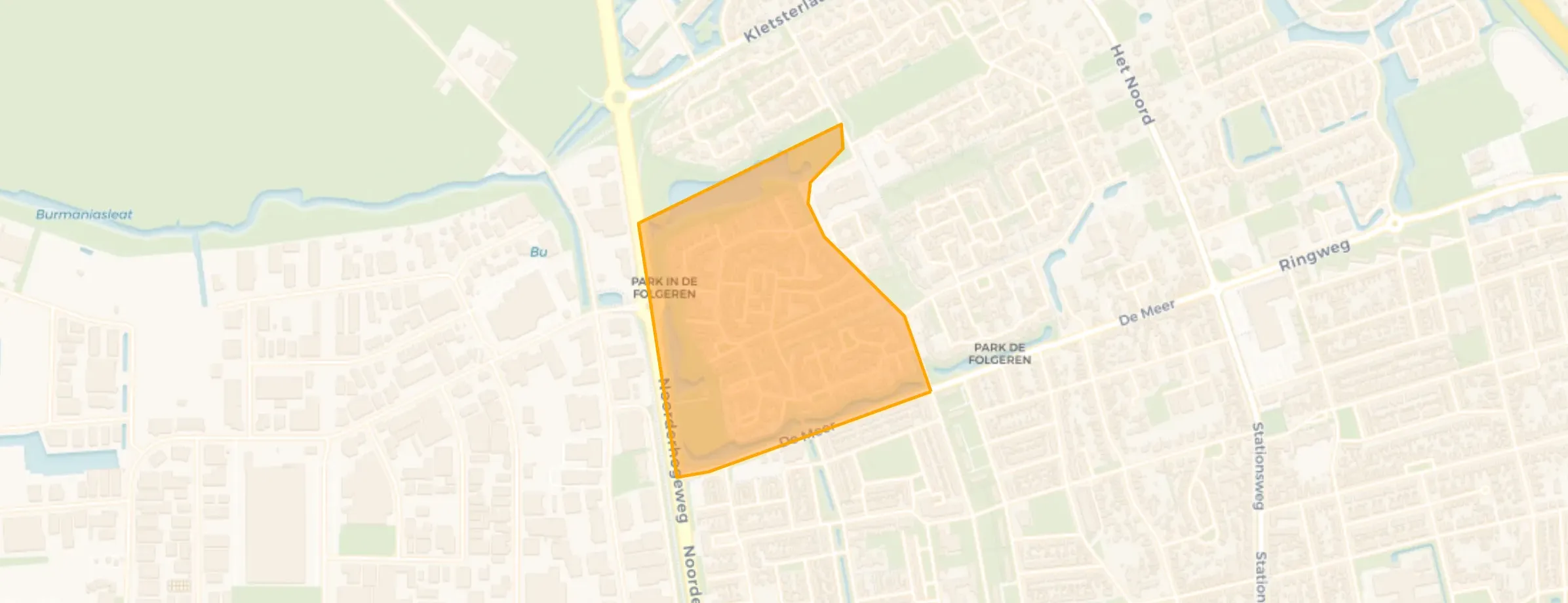 Buurt De Folgeren zuidwest, Drachten