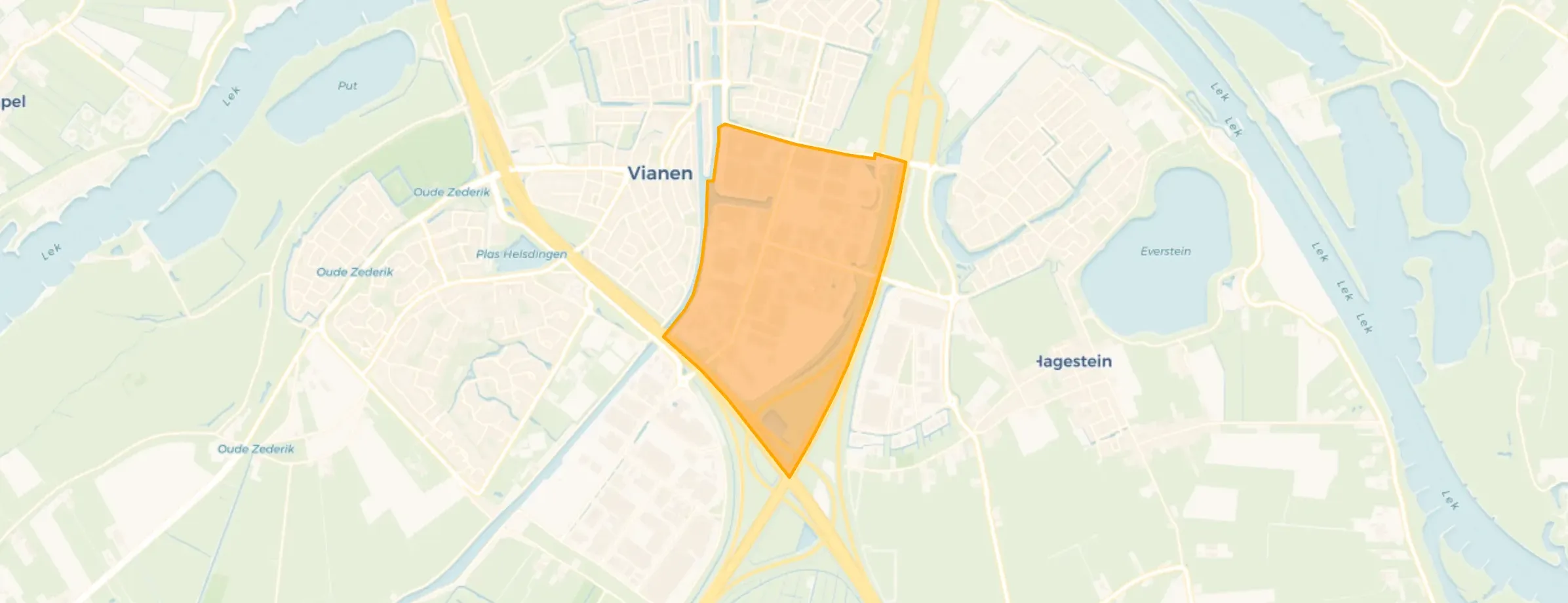 Buurt De Hagen (bedrijventerrein), Vianen
