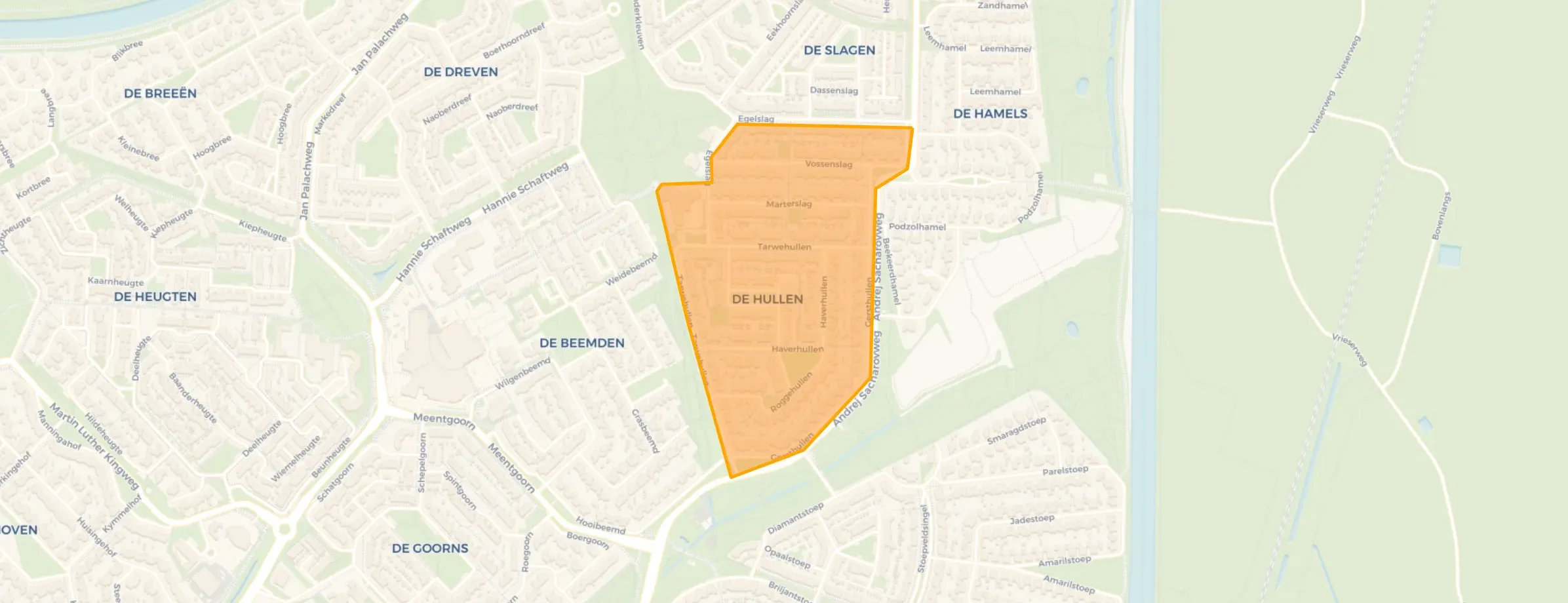 Buurt De Hullen, Assen