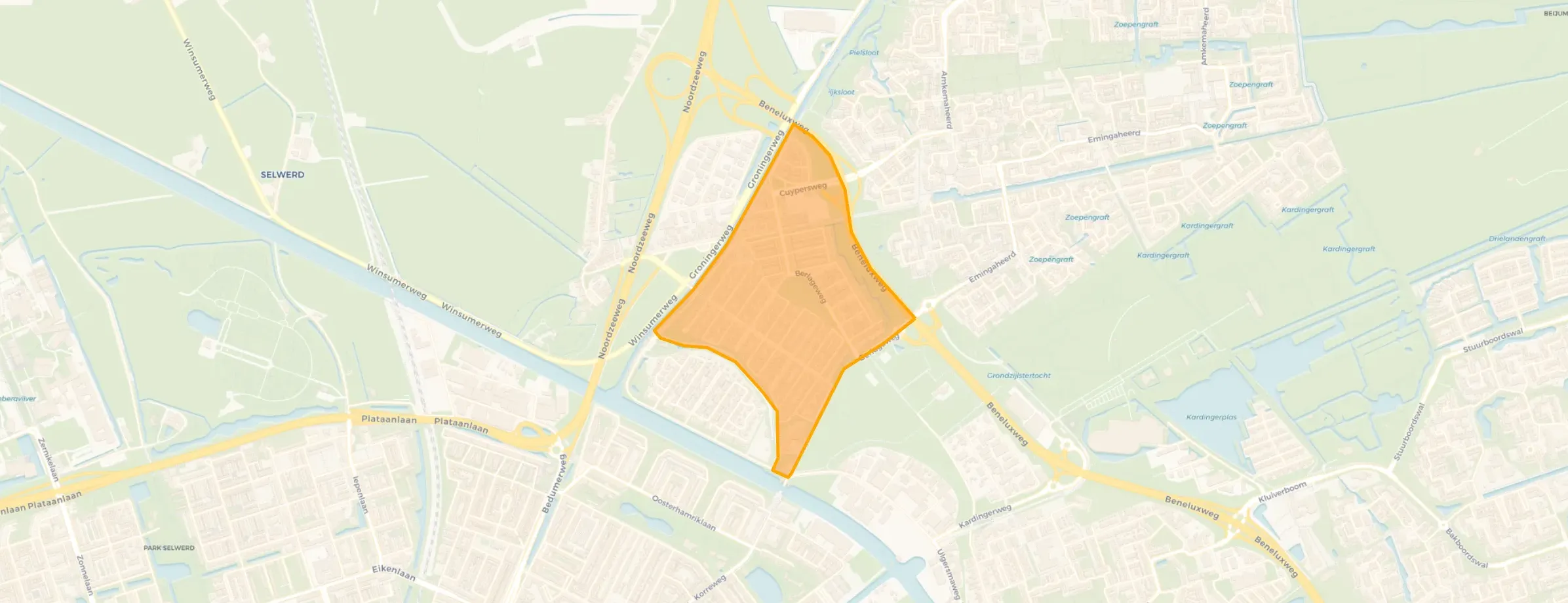 Buurt De Hunze, Groningen