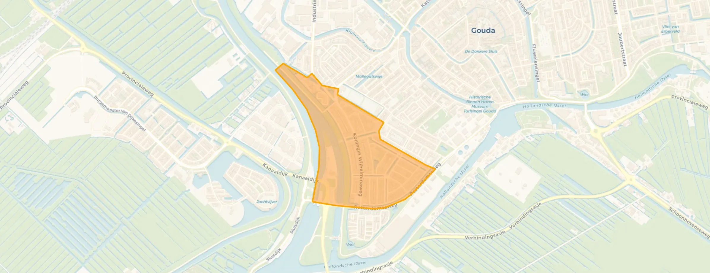 Buurt De Korte Akkeren Nieuw, Gouda
