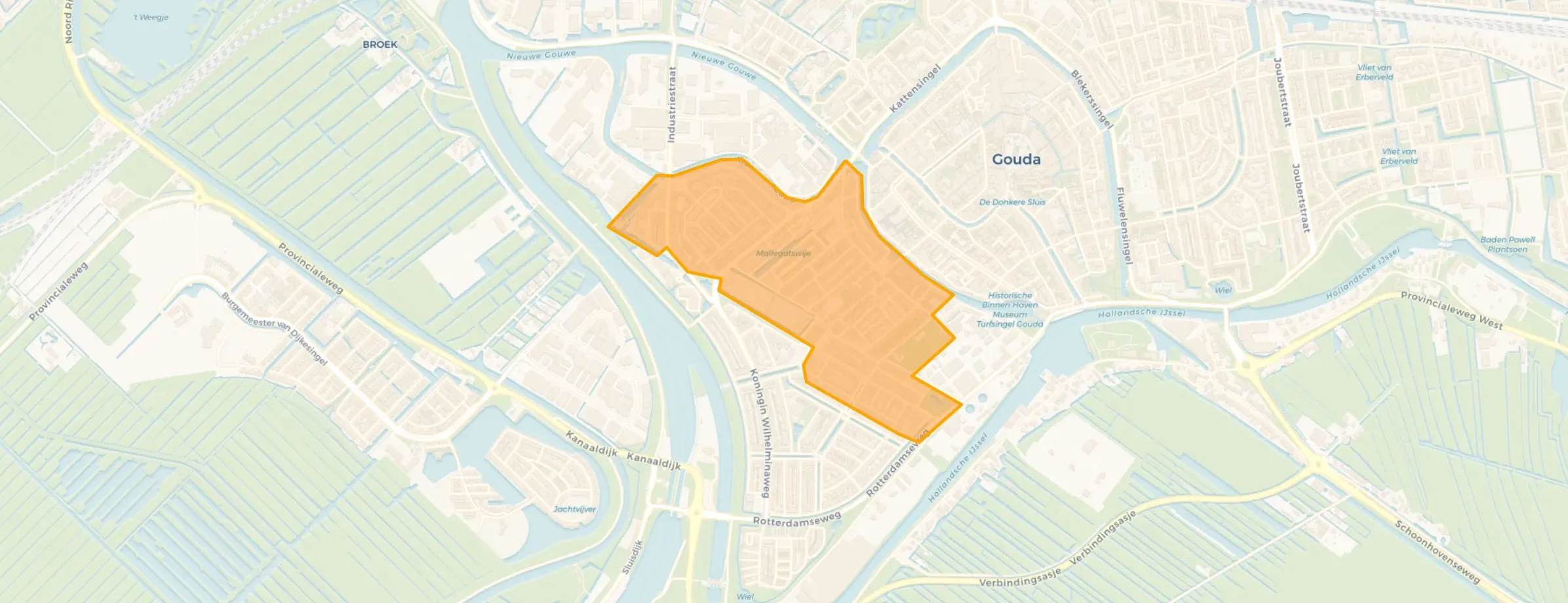 Buurt De Korte Akkeren Oud, Gouda