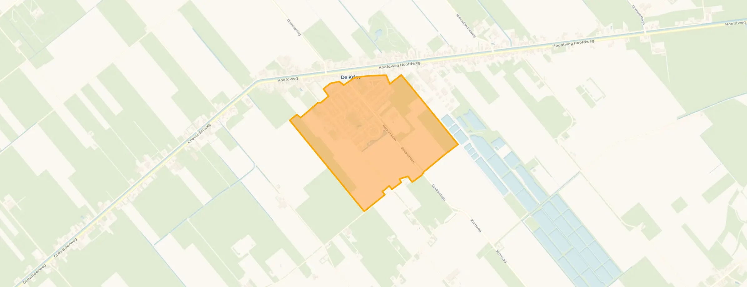 Kaart van De Krim-Zuid