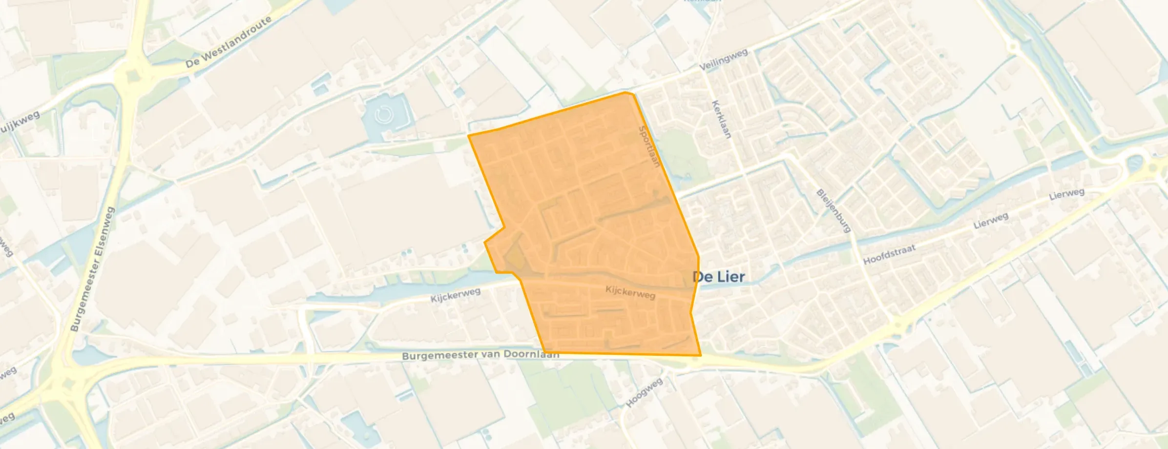 Buurt De Lier West, De Lier