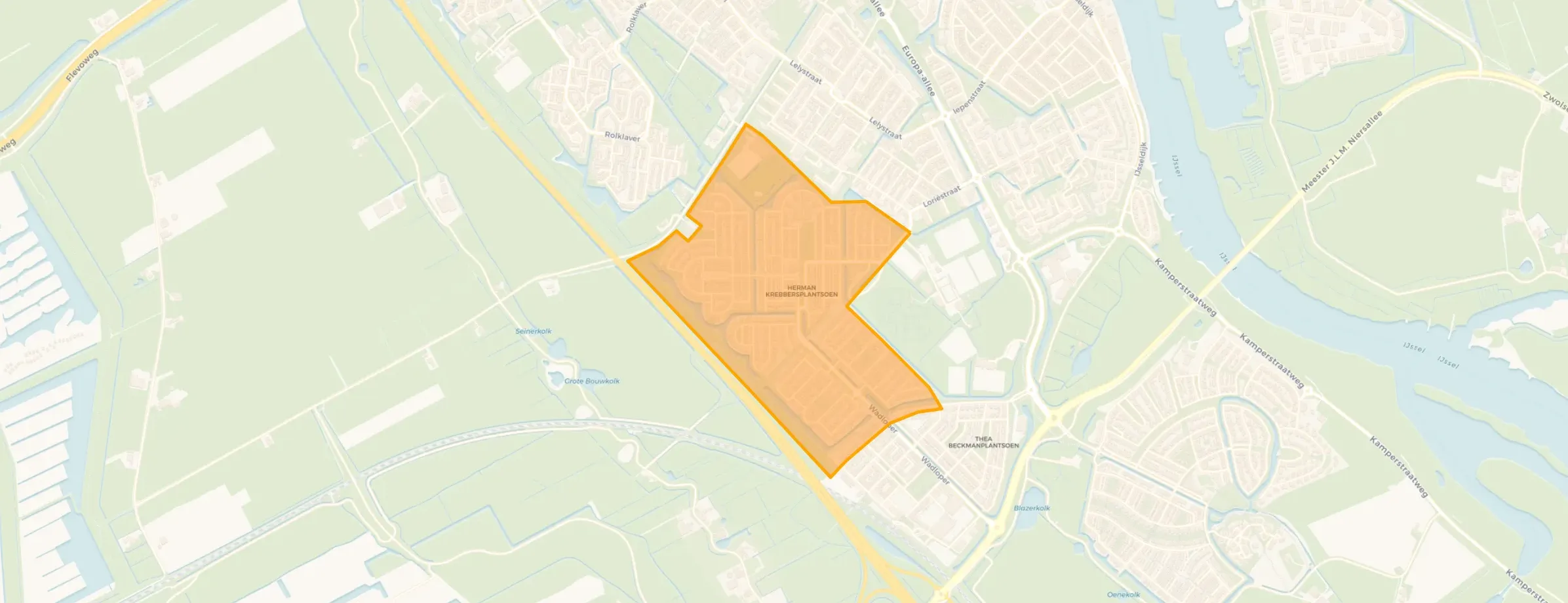 Buurt De Maten, Kampen