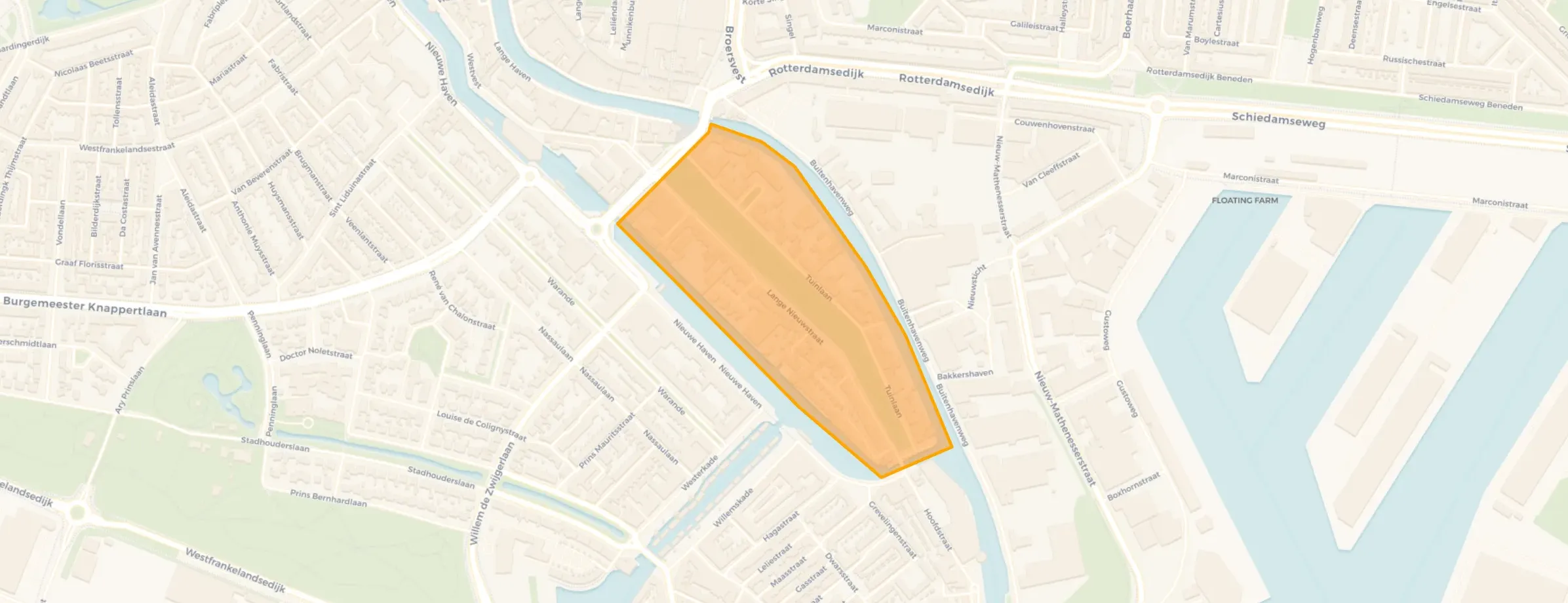 Buurt De Plantage, Schiedam