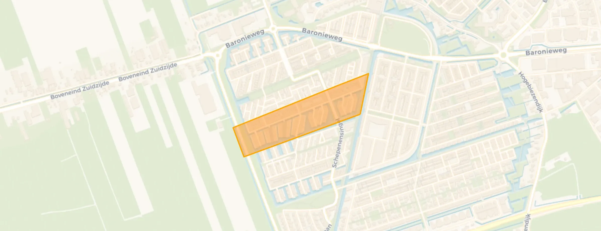 Kaart van De Rivieren