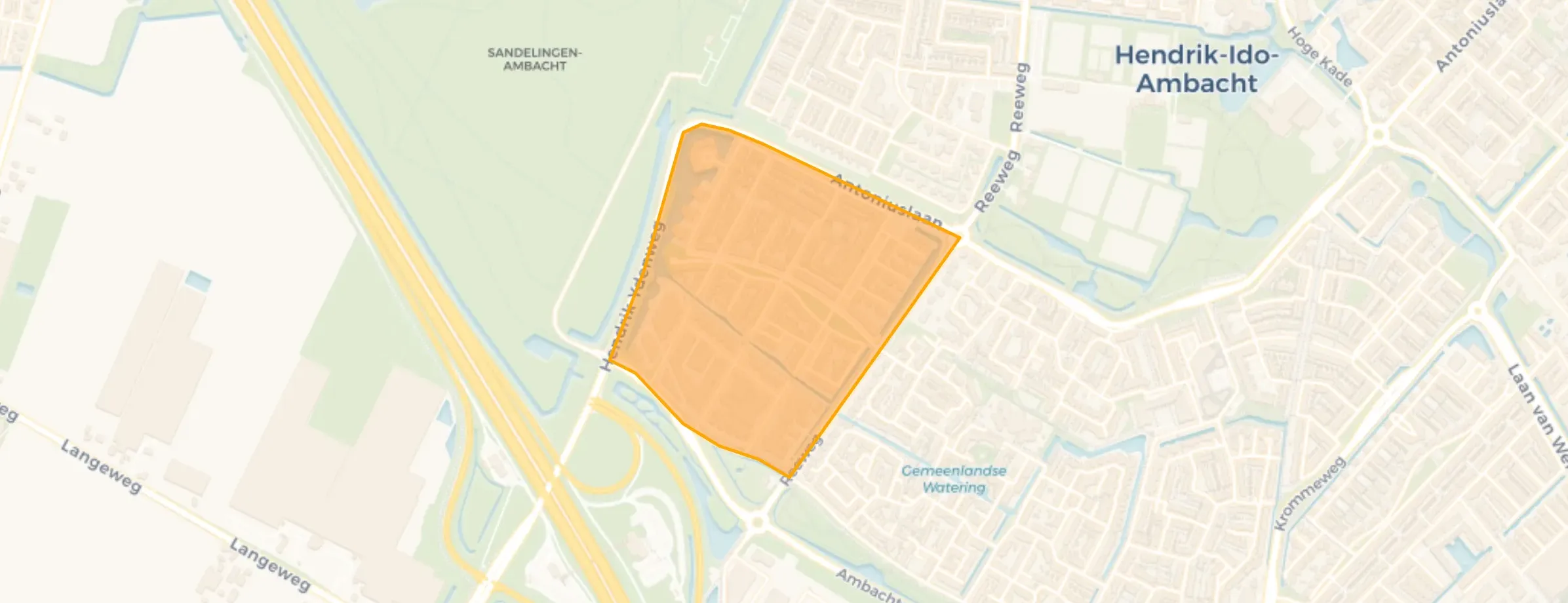 Buurt De Sandeling, Hendrik-Ido-Ambacht