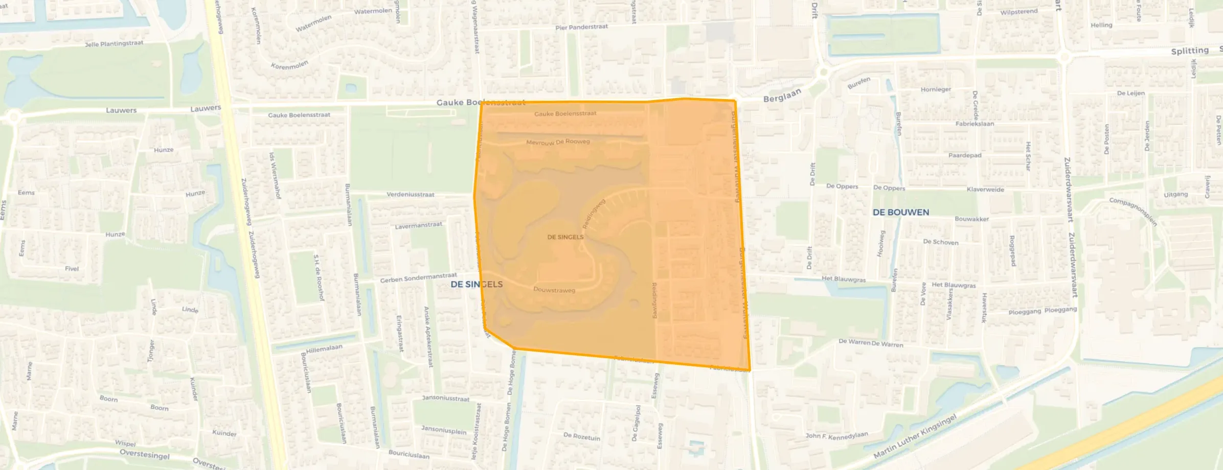 Buurt De Singels oost, Drachten