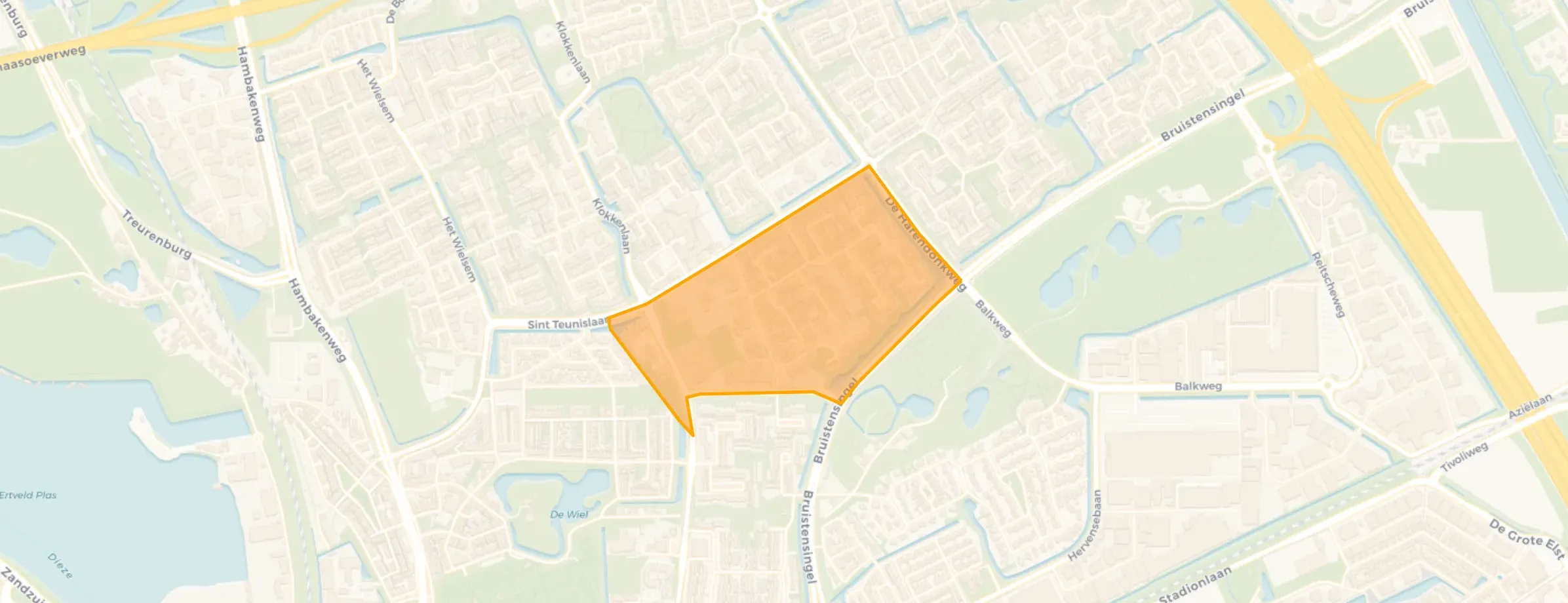 Kaart van De Slagen