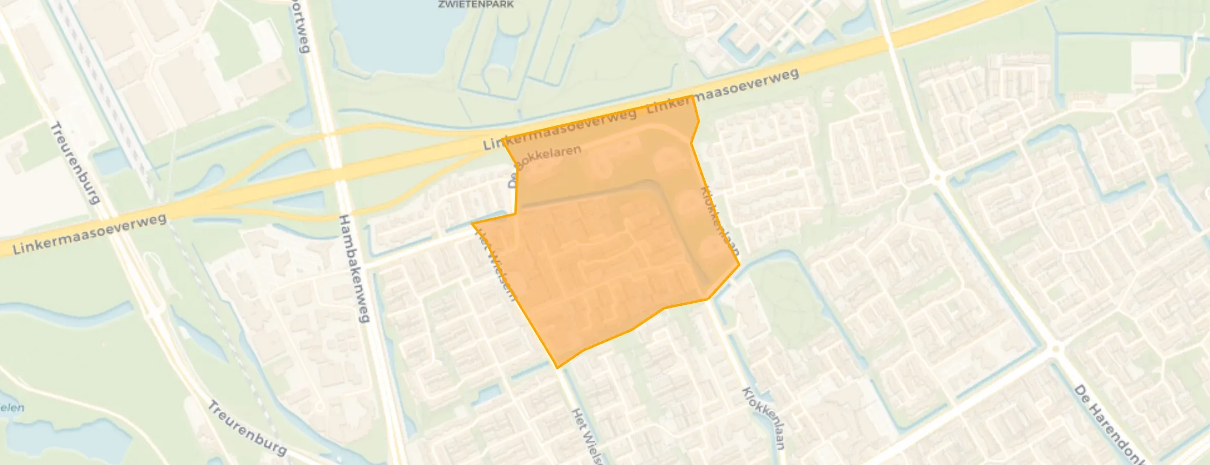 Kaart van De Sprookjesbuurt