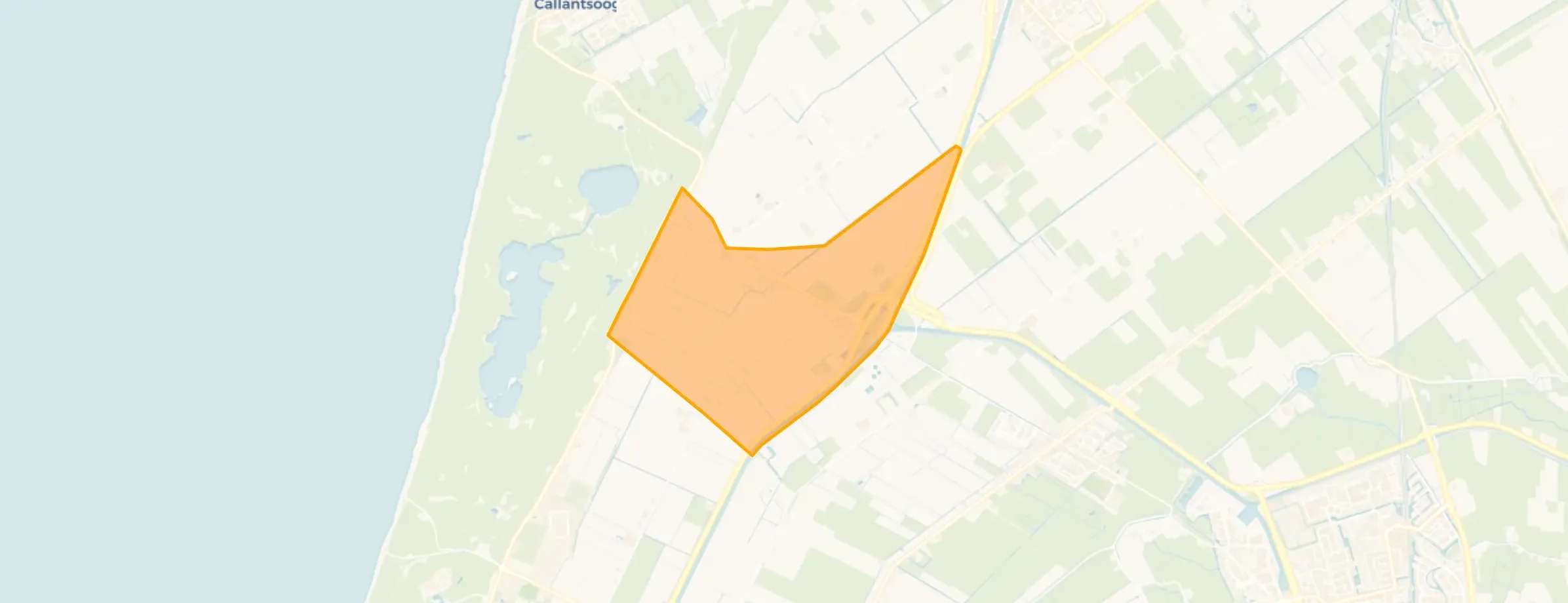 Kaart van De Stolpen en Buitengebied