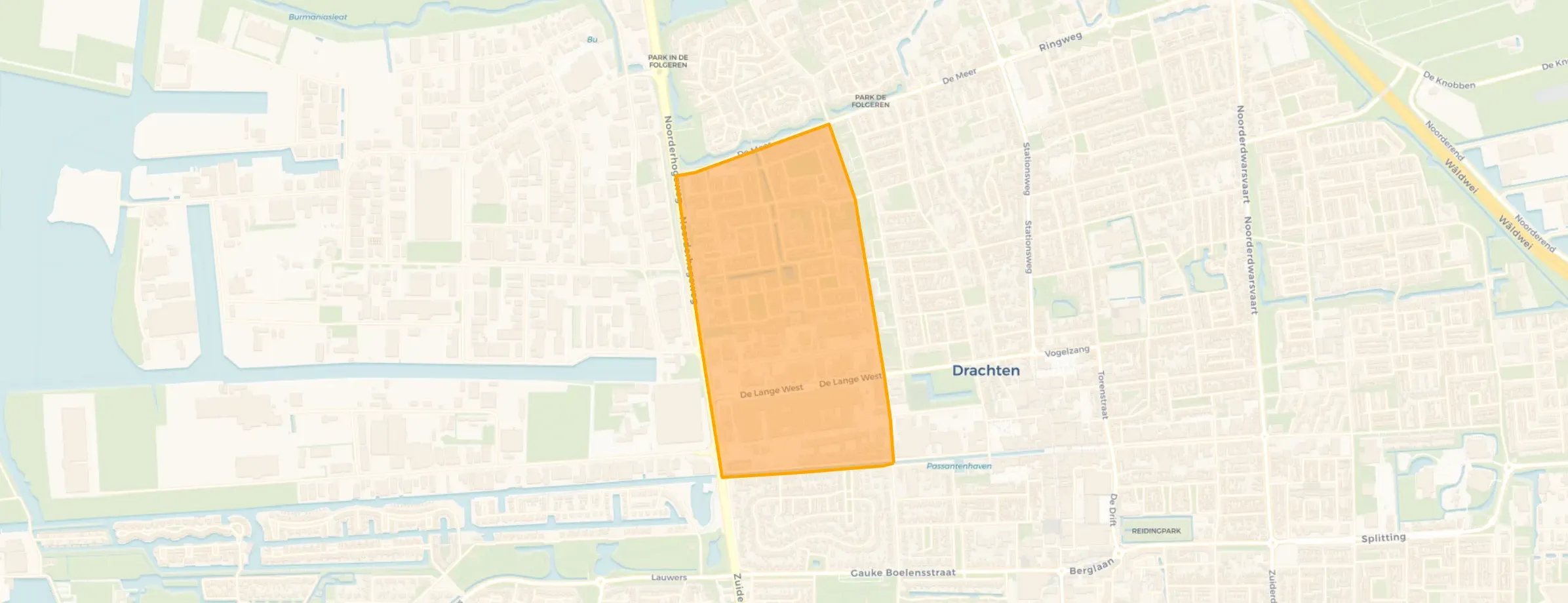 Buurt De Swetten west, Drachten