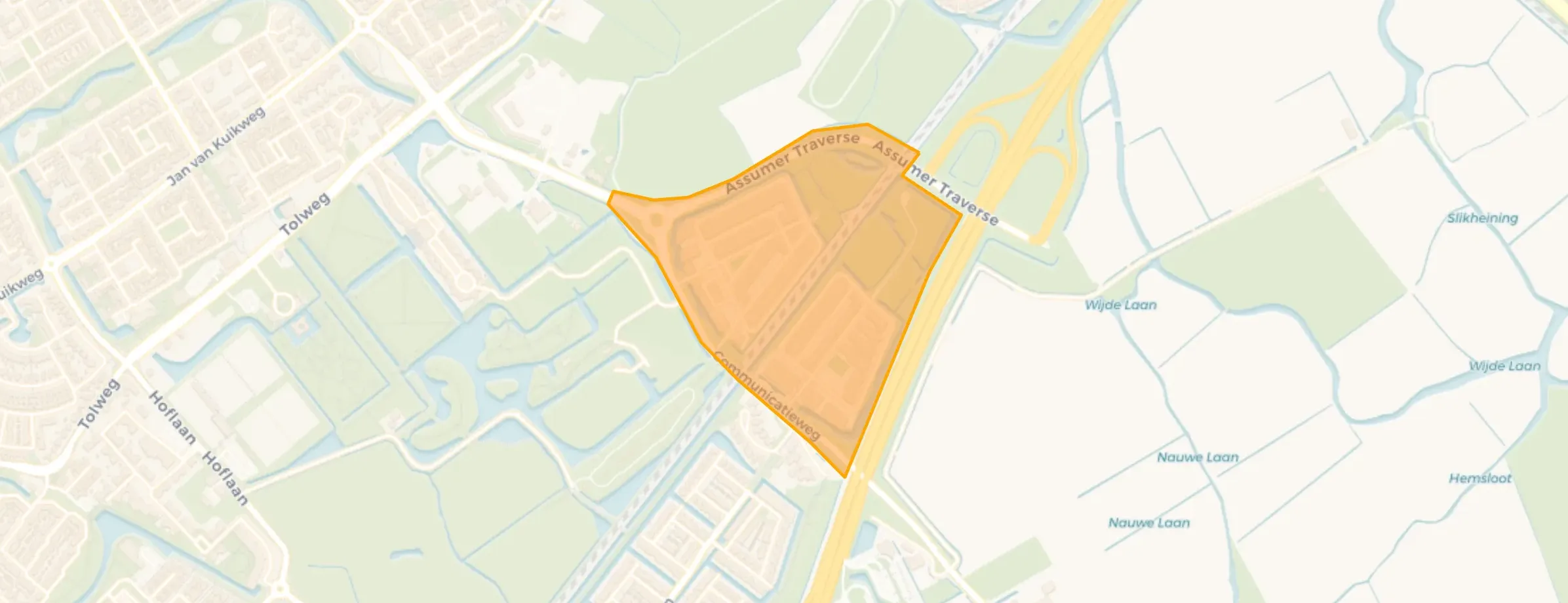 Kaart van De Trompet