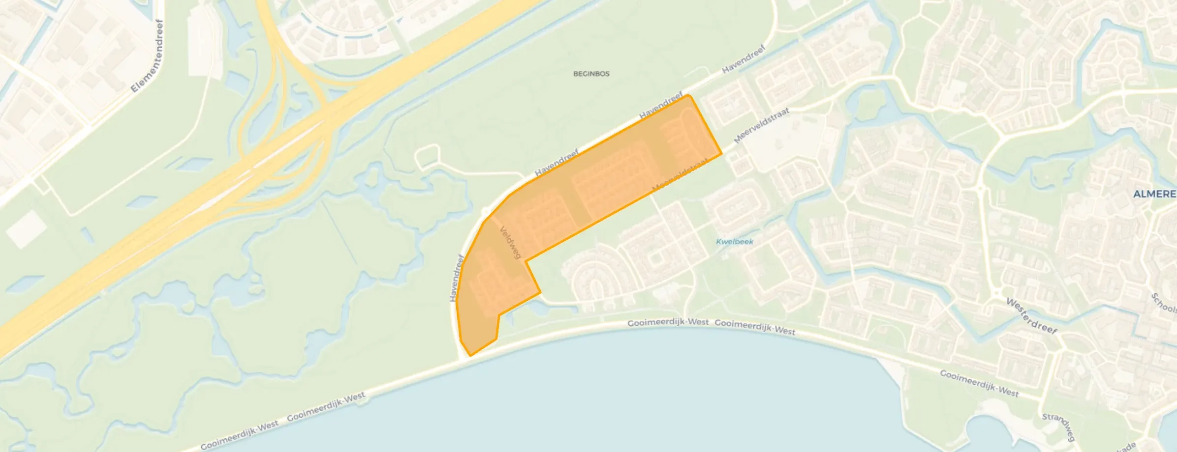 Buurt De Velden Noord, Almere
