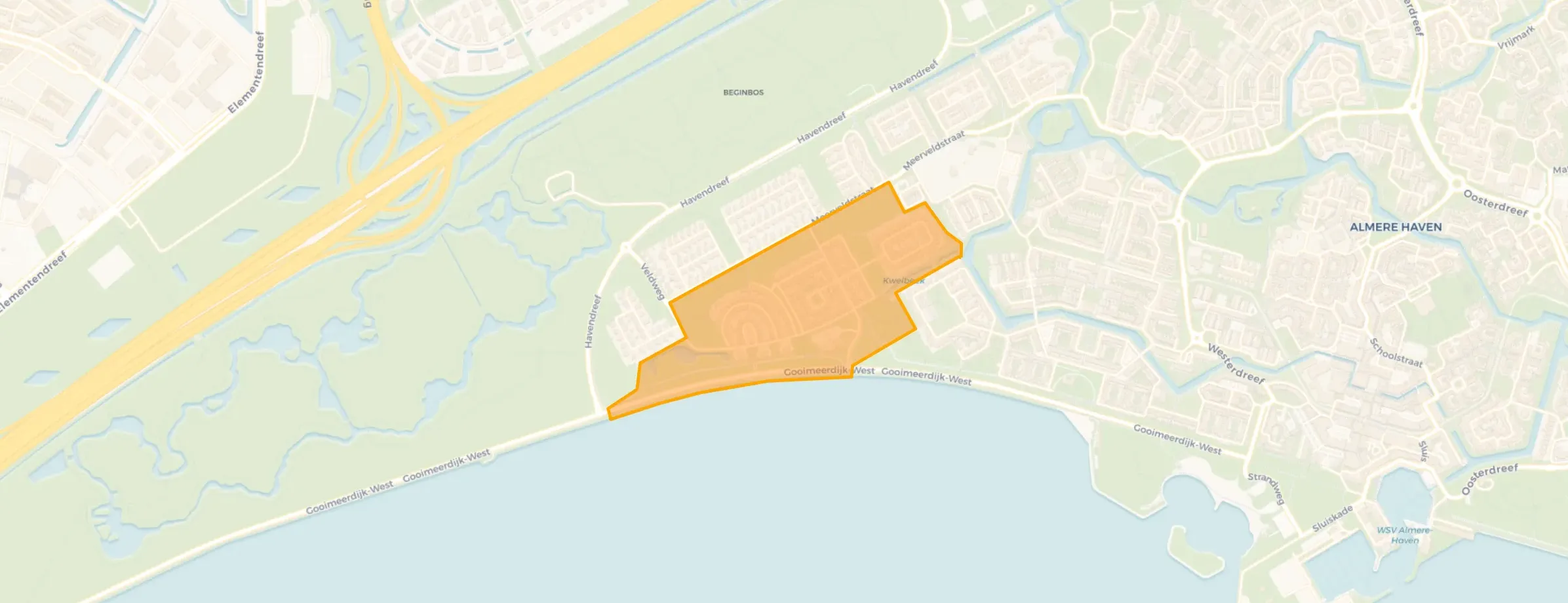 Buurt De Velden Zuid, Almere