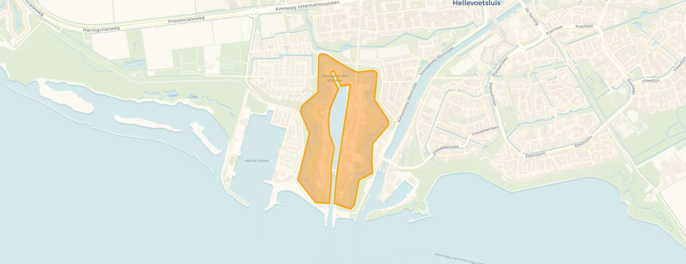 Buurt De Vesting, Hellevoetsluis