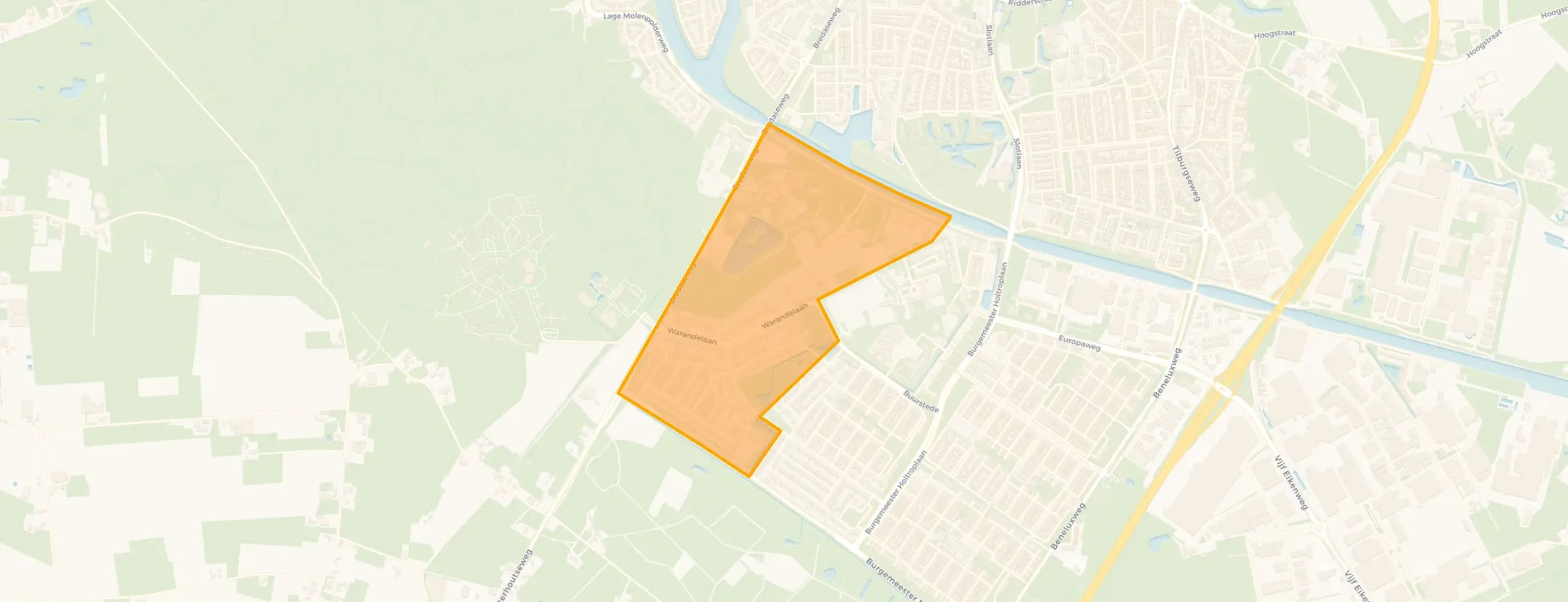 Buurt De Warande, Oosterhout