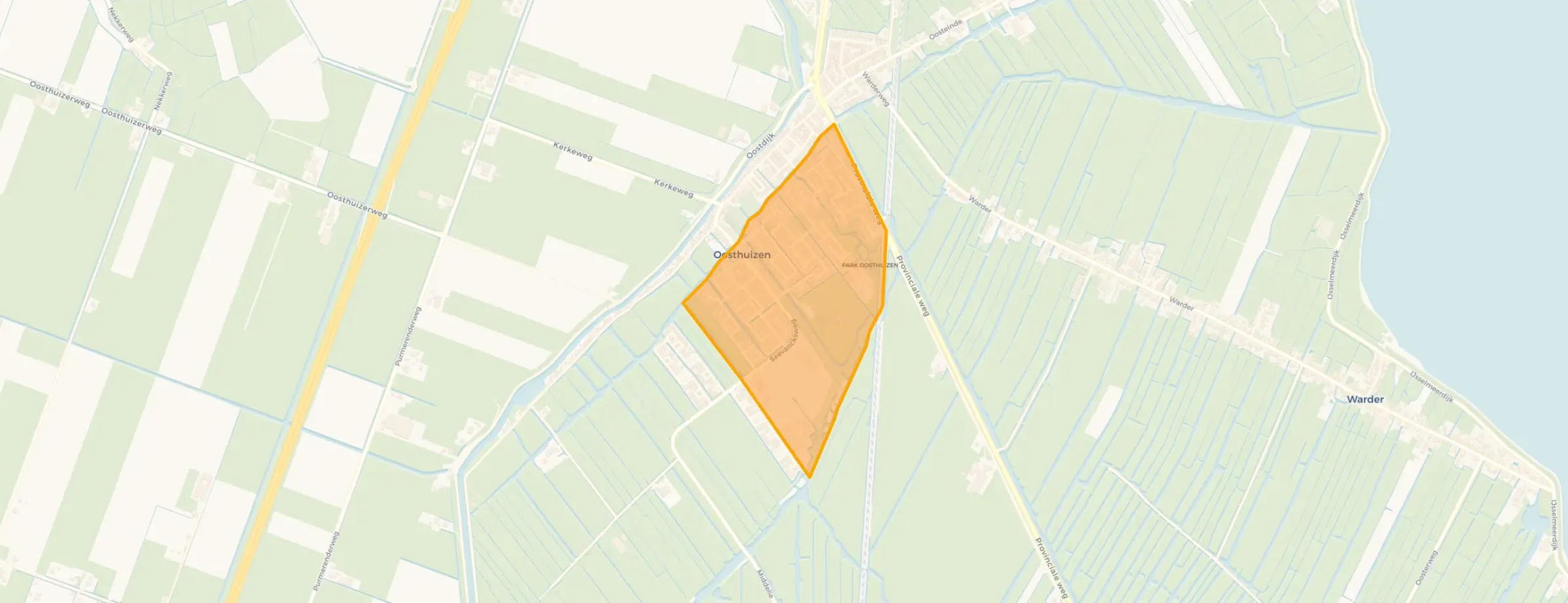 Buurt De Watering, Oosthuizen
