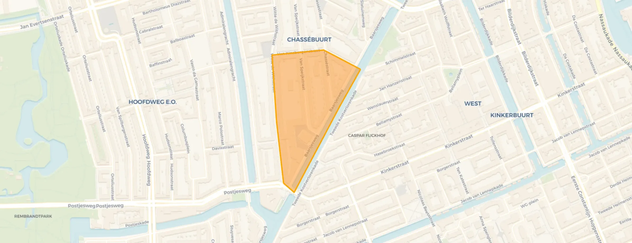 Buurt De Wester Quartier, Amsterdam