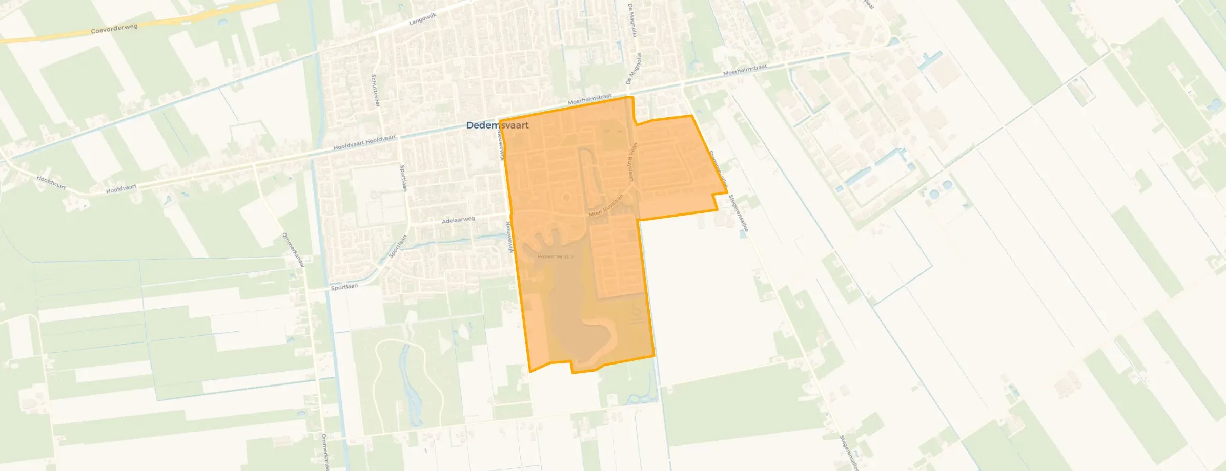 Buurt Dedemsvaart-Zuidoost, Dedemsvaart