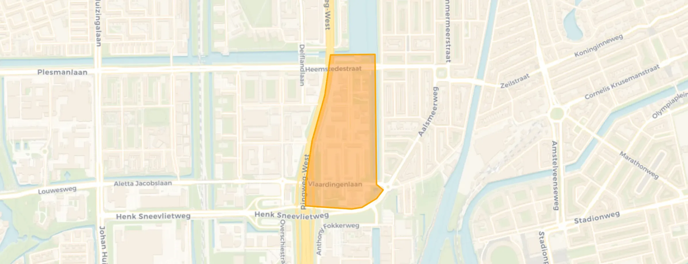 Buurt Delflandpleinbuurt-Oost, Amsterdam