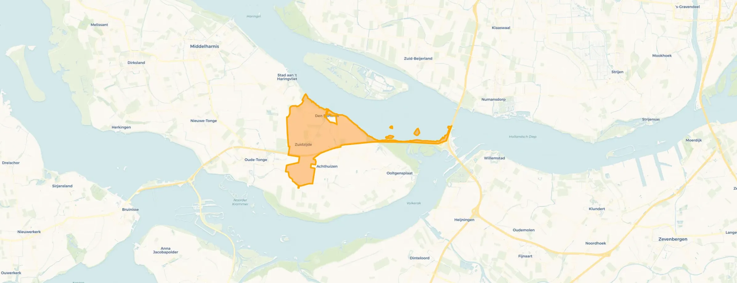 Buurt Den Bommel buitengebied, Den Bommel