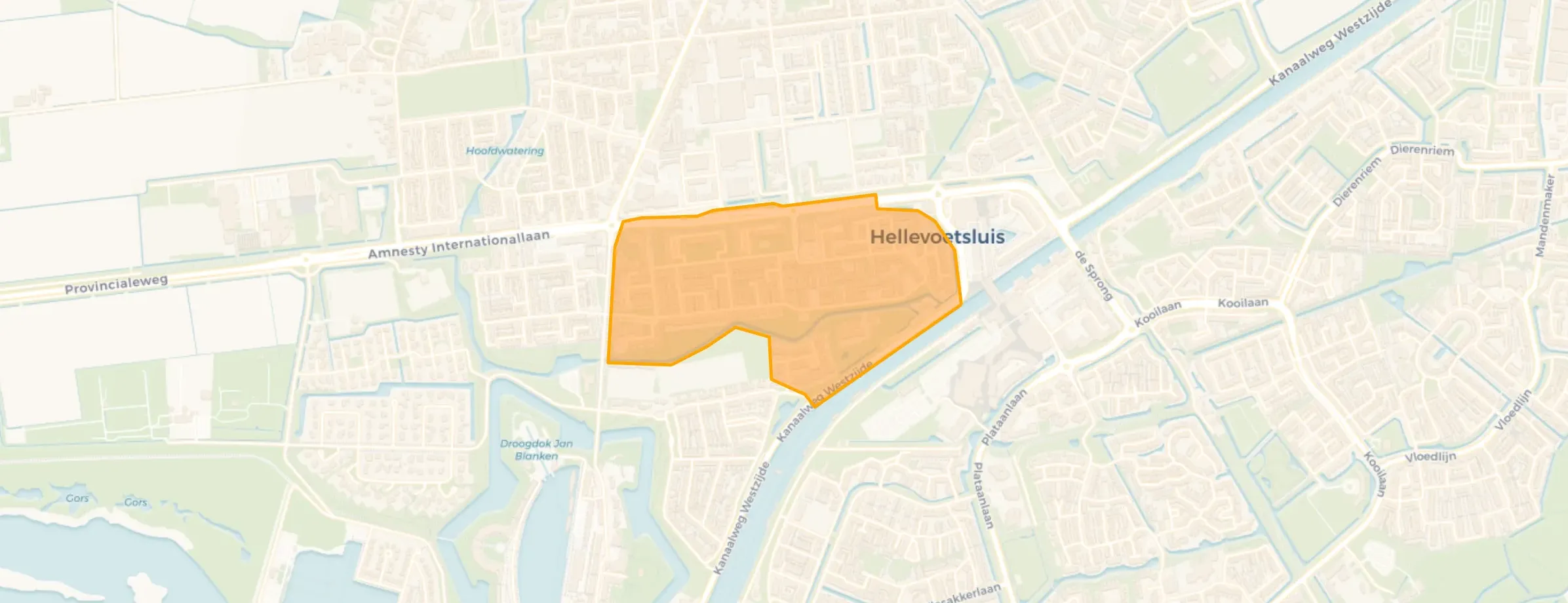 Buurt Dichters- en Schrijversbuurt, Hellevoetsluis