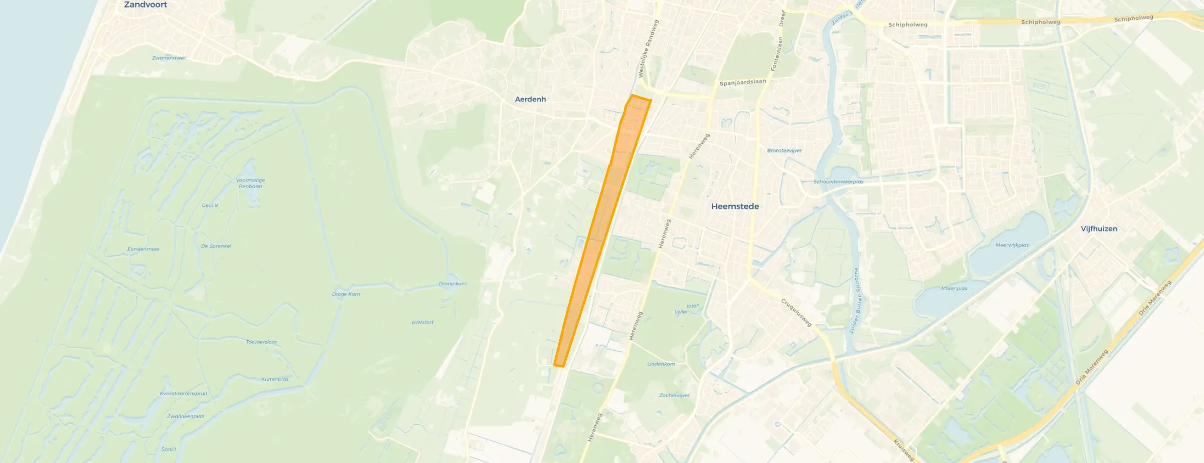 Buurt Dichters- en Vogelbuurt, Heemstede