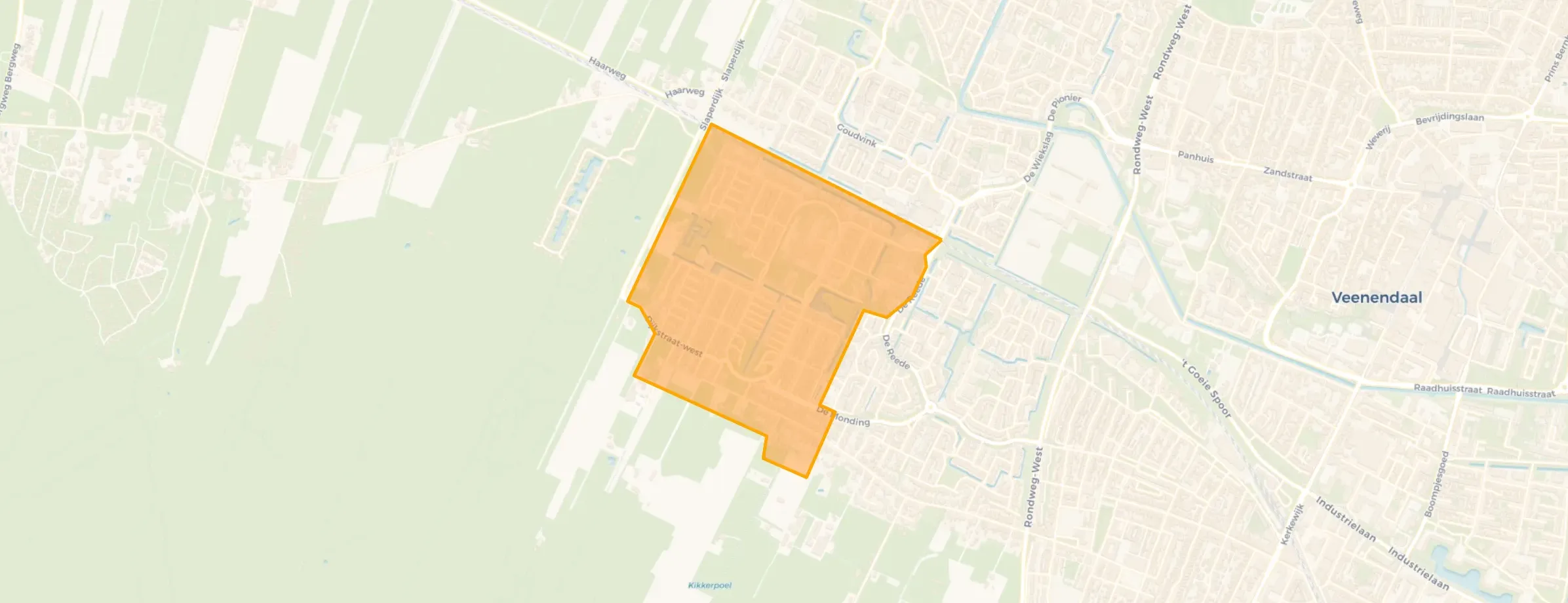 Buurt Dichtersbuurt, Veenendaal