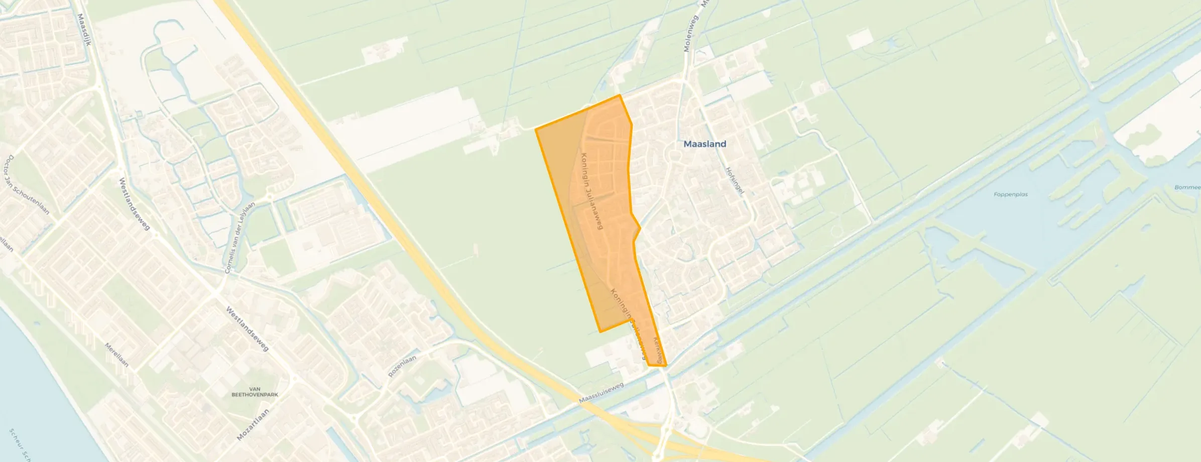 Buurt Dijkpolder, Maasland