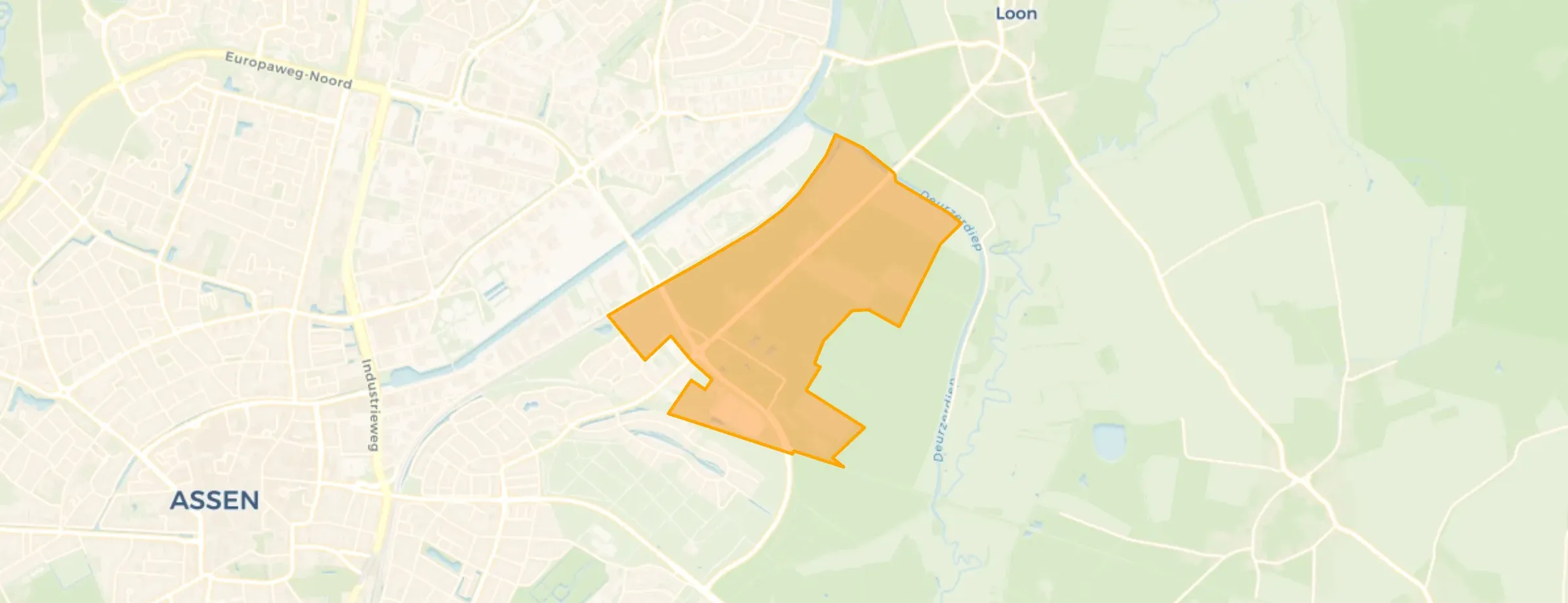 Kaart van Dijkveld