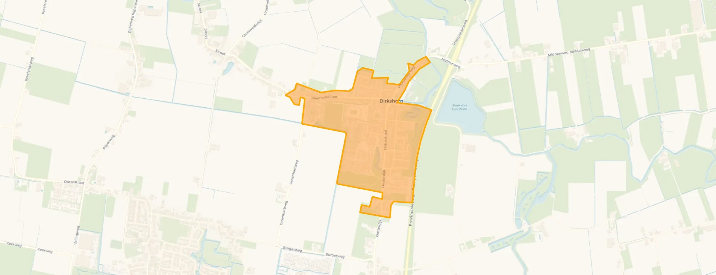 Buurt Dirkshorn (woonkern), Dirkshorn