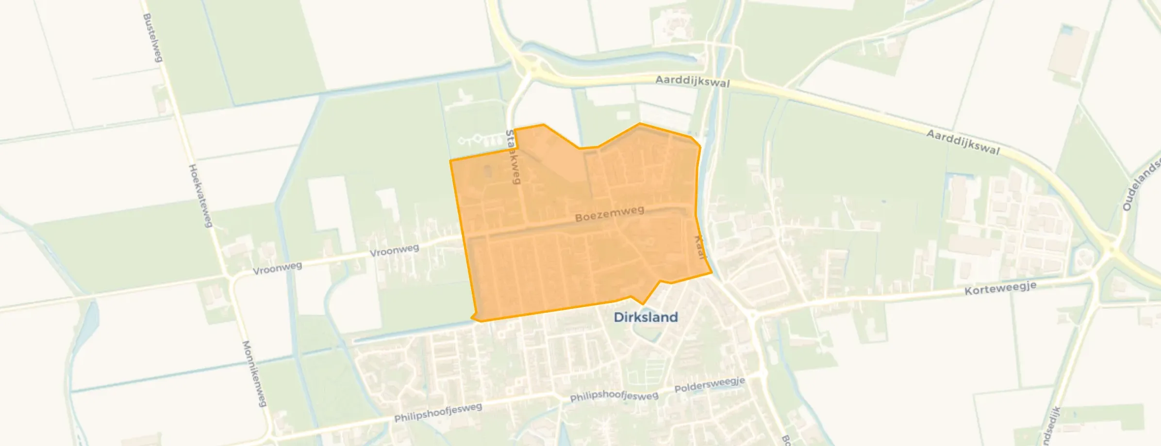 Buurt Dirksland noord, Dirksland