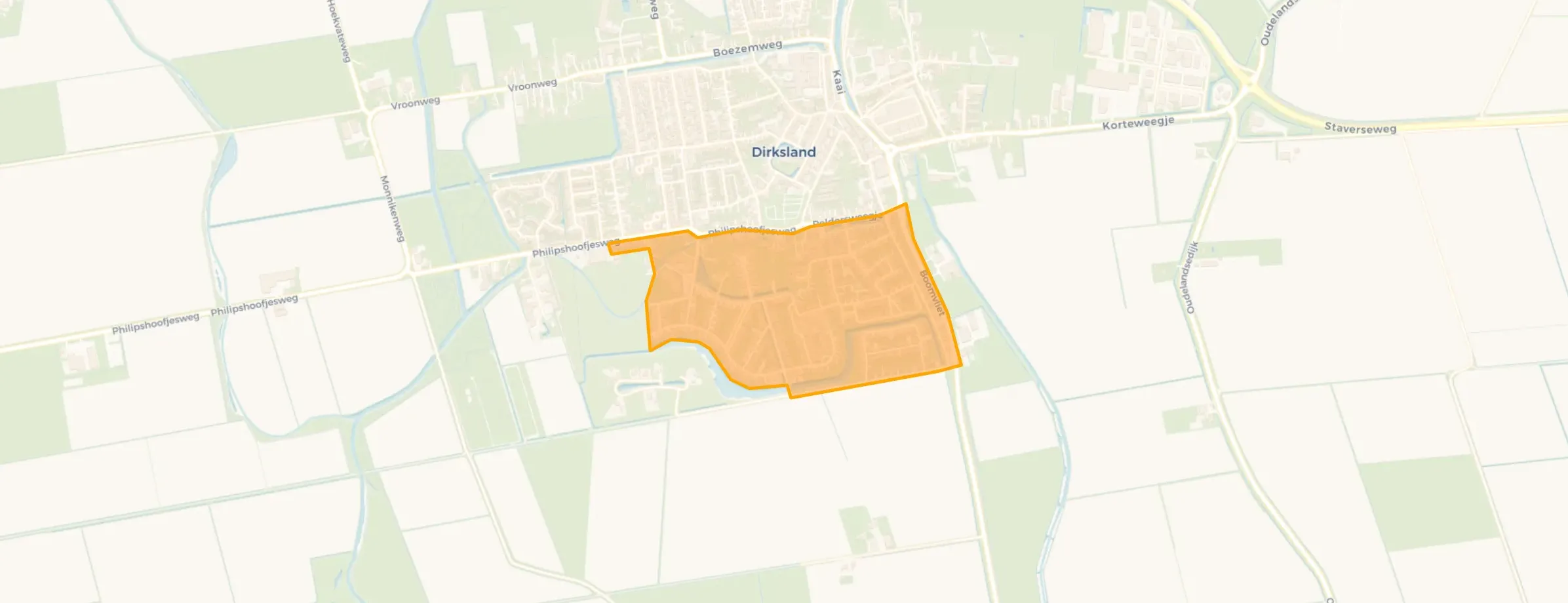 Buurt Dirksland zuid, Dirksland