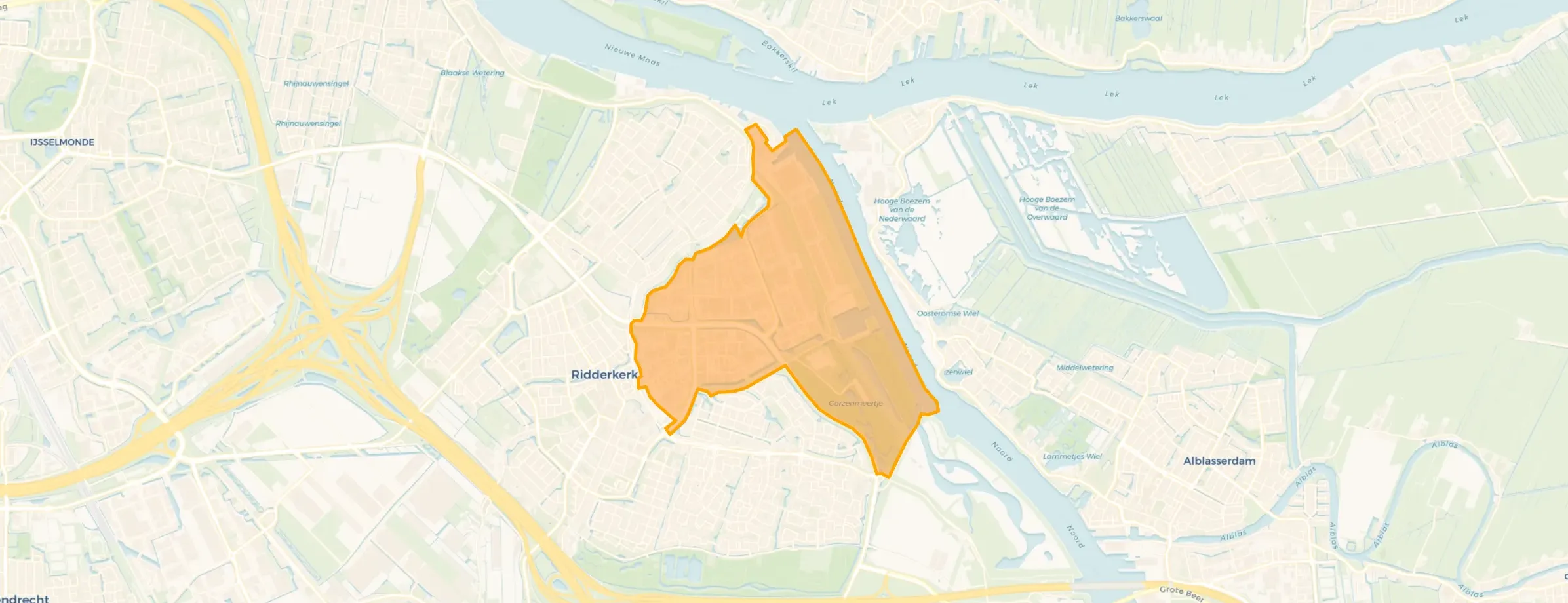 Buurt Donkersloot, Ridderkerk