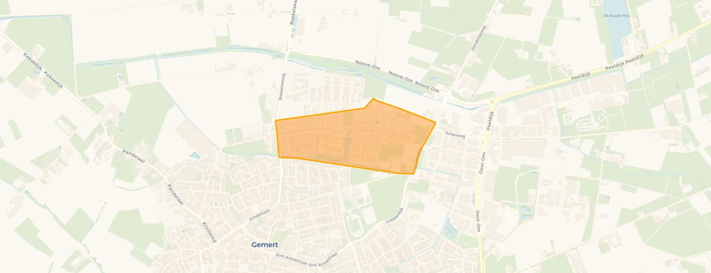 Kaart van Doonheide