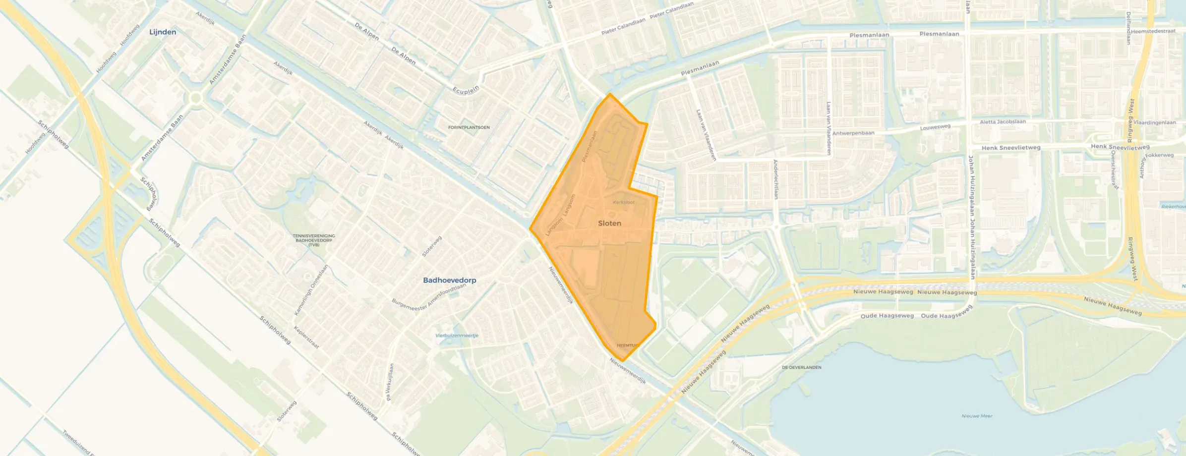 Buurt Dorp Sloten, Amsterdam