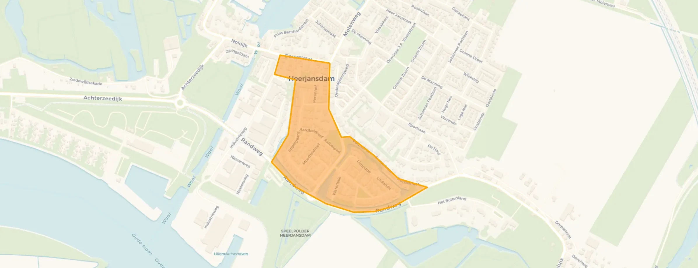 Buurt Dorp-Zuid, Heerjansdam